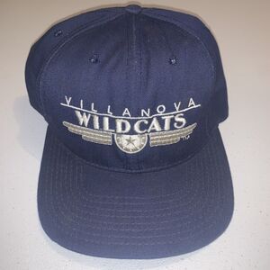 Vintage 80/90s Villanova University Wildcats NCAA Snapback Hat Cap USA